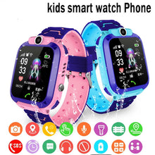 Load image into Gallery viewer, Kids Smart Watch IPX7 Waterproof Smart watch Touch Screen SOS Phone Call Device Location Tracker Anti-Lost childs smart watch