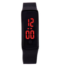 Load image into Gallery viewer, New Silicone Unisex Watchband Women Men LED Digital Screen Watch  Sports Watches Fashion Outdoor Wristwatches for student kids