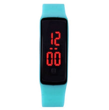 Load image into Gallery viewer, New Silicone Unisex Watchband Women Men LED Digital Screen Watch  Sports Watches Fashion Outdoor Wristwatches for student kids