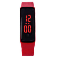 Load image into Gallery viewer, New Silicone Unisex Watchband Women Men LED Digital Screen Watch  Sports Watches Fashion Outdoor Wristwatches for student kids