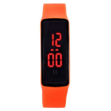 Load image into Gallery viewer, New Silicone Unisex Watchband Women Men LED Digital Screen Watch  Sports Watches Fashion Outdoor Wristwatches for student kids