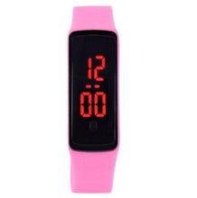 Load image into Gallery viewer, New Silicone Unisex Watchband Women Men LED Digital Screen Watch  Sports Watches Fashion Outdoor Wristwatches for student kids