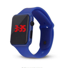 Load image into Gallery viewer, New Silicone Unisex Watchband Women Men LED Digital Screen Watch  Sports Watches Fashion Outdoor Wristwatches for student kids