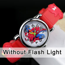 Load image into Gallery viewer, Spiderman Children Watches For Kids Colorful Flash Light Electronic Boys Watch Birthday Party Gift Clock Wrist Dropshipping