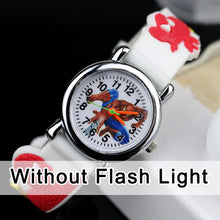 Load image into Gallery viewer, Spiderman Children Watches For Kids Colorful Flash Light Electronic Boys Watch Birthday Party Gift Clock Wrist Dropshipping