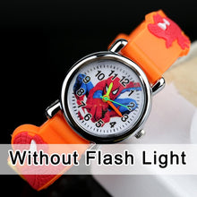 Load image into Gallery viewer, Spiderman Children Watches For Kids Colorful Flash Light Electronic Boys Watch Birthday Party Gift Clock Wrist Dropshipping