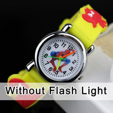 Load image into Gallery viewer, Spiderman Children Watches For Kids Colorful Flash Light Electronic Boys Watch Birthday Party Gift Clock Wrist Dropshipping