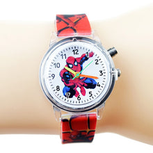 Load image into Gallery viewer, Spiderman Children Watches For Kids Colorful Flash Light Electronic Boys Watch Birthday Party Gift Clock Wrist Dropshipping