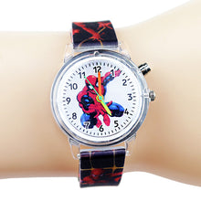 Load image into Gallery viewer, Spiderman Children Watches For Kids Colorful Flash Light Electronic Boys Watch Birthday Party Gift Clock Wrist Dropshipping