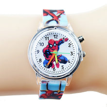 Load image into Gallery viewer, Spiderman Children Watches For Kids Colorful Flash Light Electronic Boys Watch Birthday Party Gift Clock Wrist Dropshipping